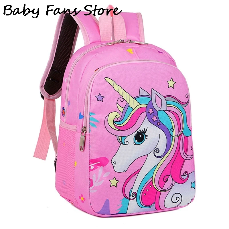 Kindergarten Student School Bag Large Capacity Schoolbags 3D Unicorn Cartoon Backpacks Children Animal Bag Waterproof Schoolbag