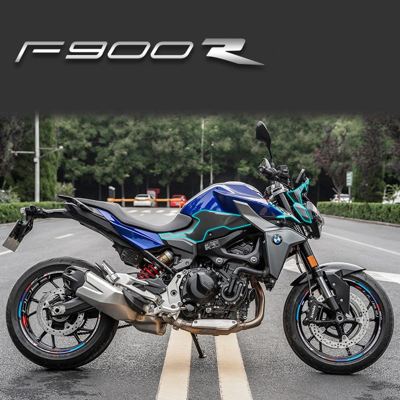 

Motorcycle 2D Carbon F900R Fairing Emblem Sticker Decal Body Full Kits Decoration Sticker For BMW F900R