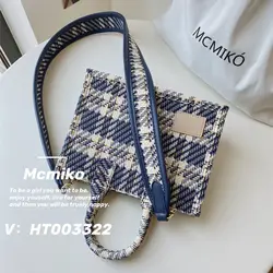 Handbags For Women 2021 Designer Luxury Shopper Bag Female Fashion Women Bag Plaid Canvas Bag Tote Bags With Short Handles