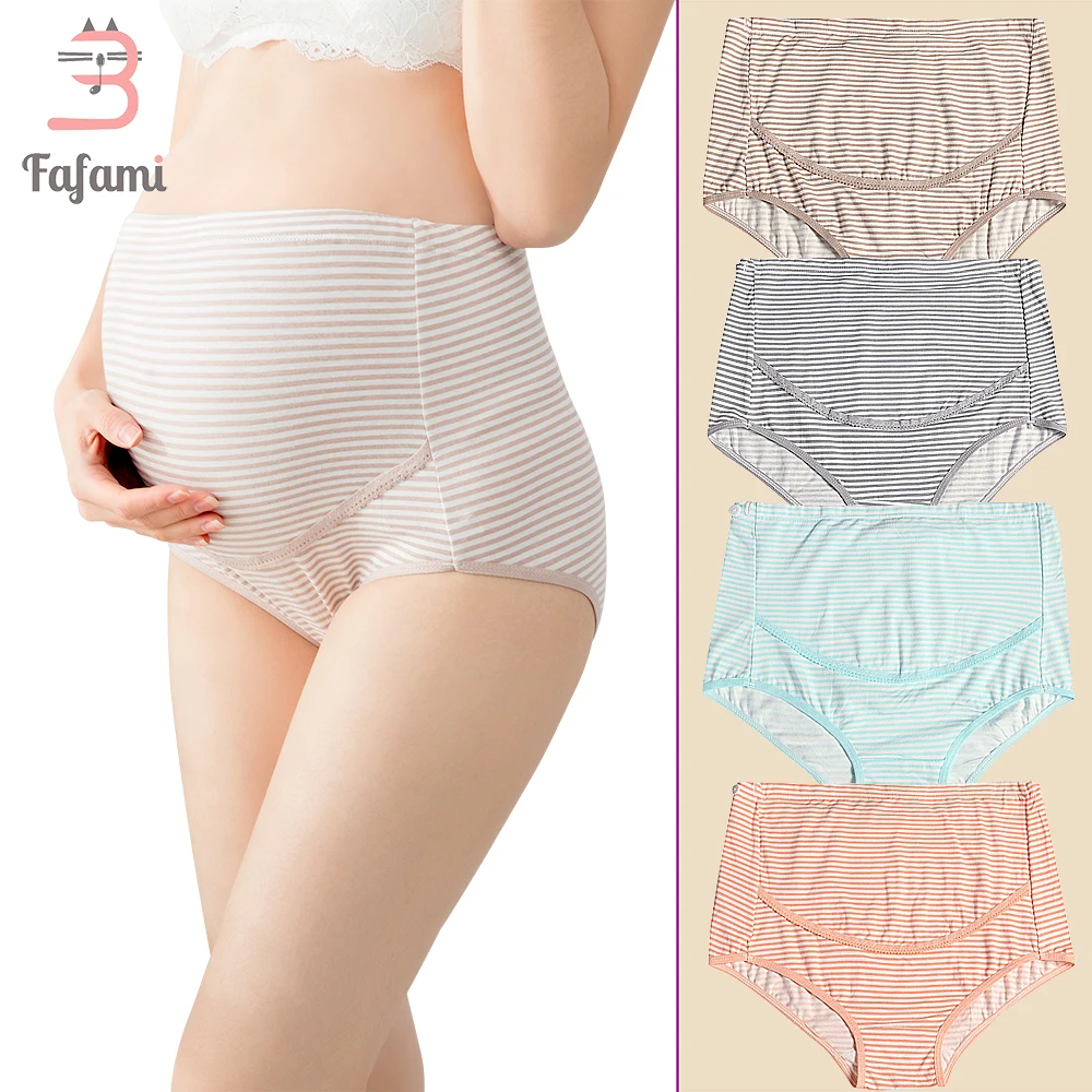 Cotton Panties for pregnant Women Over Bump Maternity Underwear High Waist Pregnancy Pant Panty With Adjustable Elastic Band