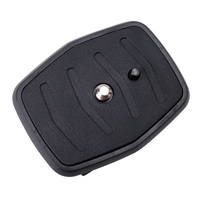 Quick Release Tripod Monopod Head Screw Adapter Mount Plate For Yunteng VCT690RM Tripod Monopod SCX-444 For VCT-D580RM