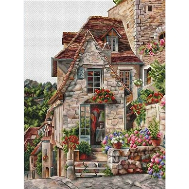 ZZ5479 Cross stitch kits Embroidery hoop cross stitch threads Cross-stitch cross embroidery scheme Floss threads Gift on march 8