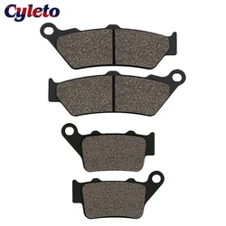 Motorcycle Front Rear Brake Pads for BMW Scarver F650CS F650GS Dakar F 650 GS F650ST Xcountry G 650 Xchallenge G650GS C1 125 200