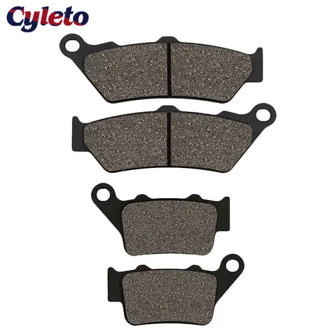 Motorcycle Front Rear Brake Pads for BMW Scarver F650CS F650GS Dakar F 650 GS F650ST Xcountry G 650 Xchallenge G650GS C1 125 200