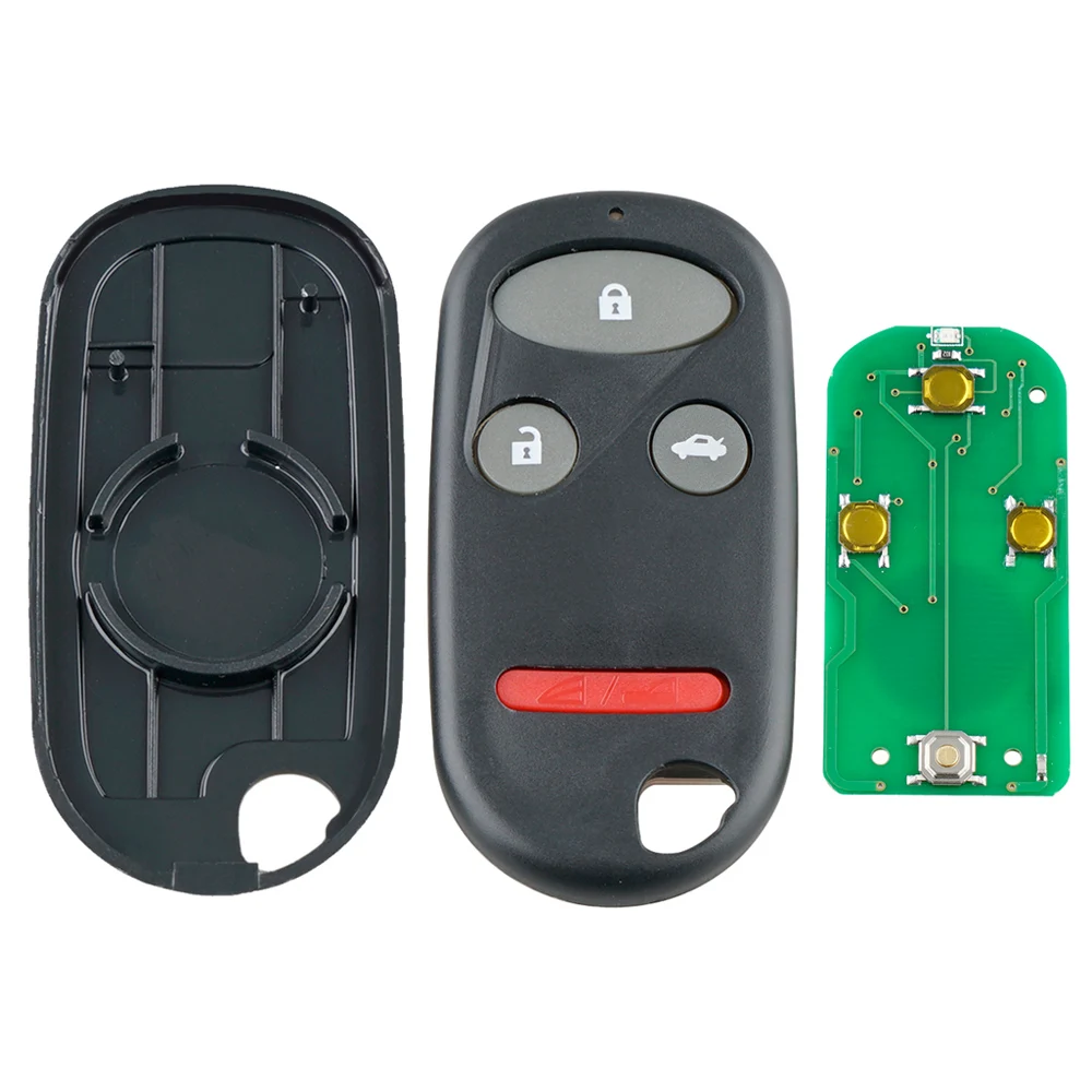 313.8MHz 3+1 Button Keyless Entry Car Remote Key Fob OUCG8D-344H-A Fit for 2002 2003 2004 Honda Accord CRV S2000 Civic Odyssey