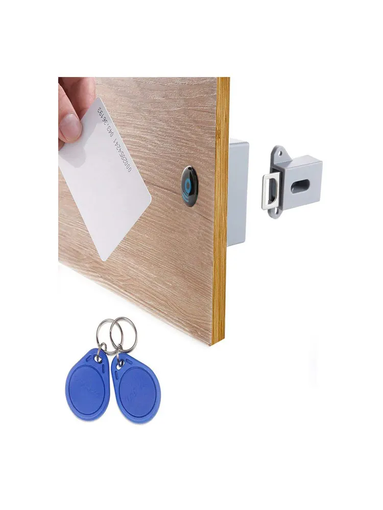 Invisible Sensor Lock EMID IC Card Drawer Digital Cabinet Intelligent Electronic Locks For Wardrobe Furniture Hardware