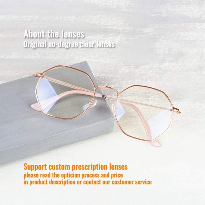 Toketorism Designer Optical Frames Fashion Trending Glasses for Myopia Prescription Women Eyeglasses