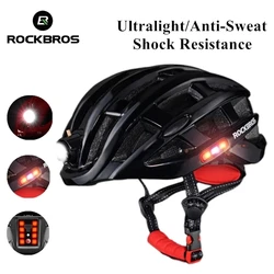ROCKBROS Light Cycling Helmet Bike Ultralight Helmet Integrally-molded Safe Men Women 57-62cm Mountain Road Bicycle MTB Helmets