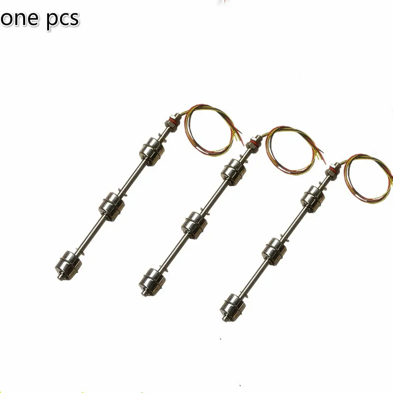 Length 150-600MM three floating balls of stainless steel automatic level 220V switch sensor