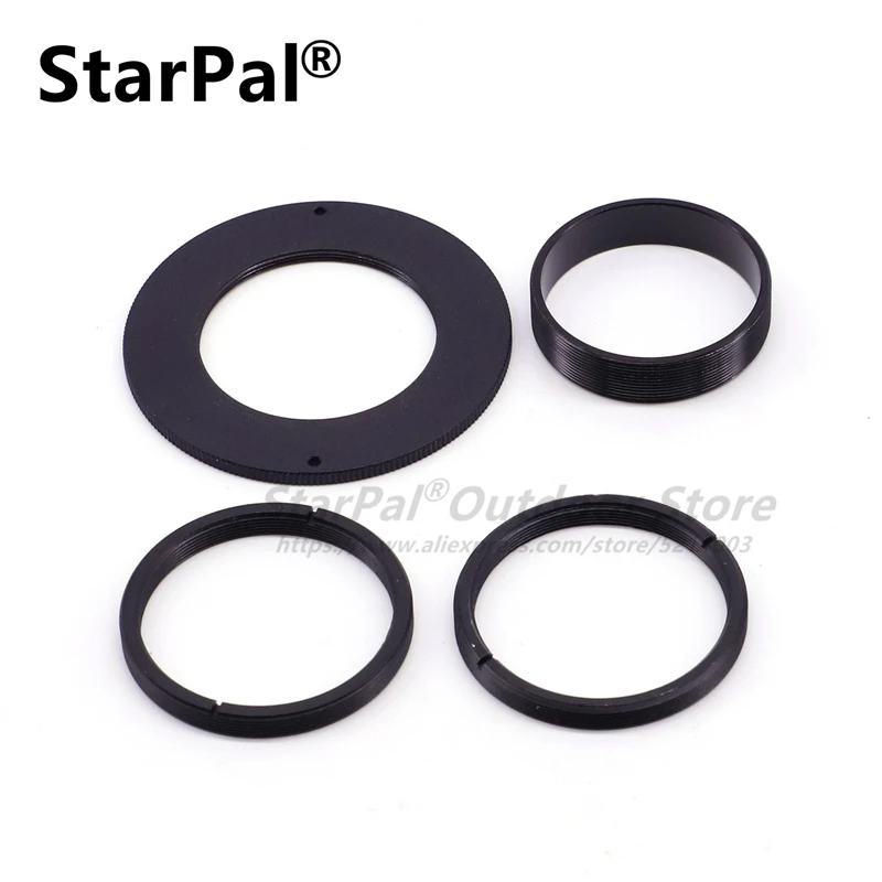 StarPal Aluminium Alloy M42 to M42 / M42 to M48 / M48 to M48 Male Thread Adapter Ring