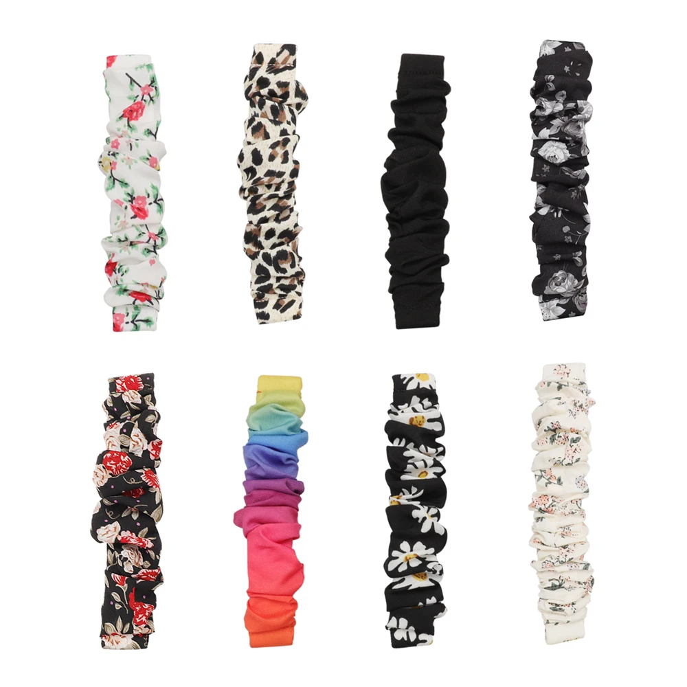 Women Sense Watchband for Fitbit Versa 3 4 Sense2 Bands Scrunchies Stretch Nylon Strap Bracelet Fabric Elastic Band Colorful