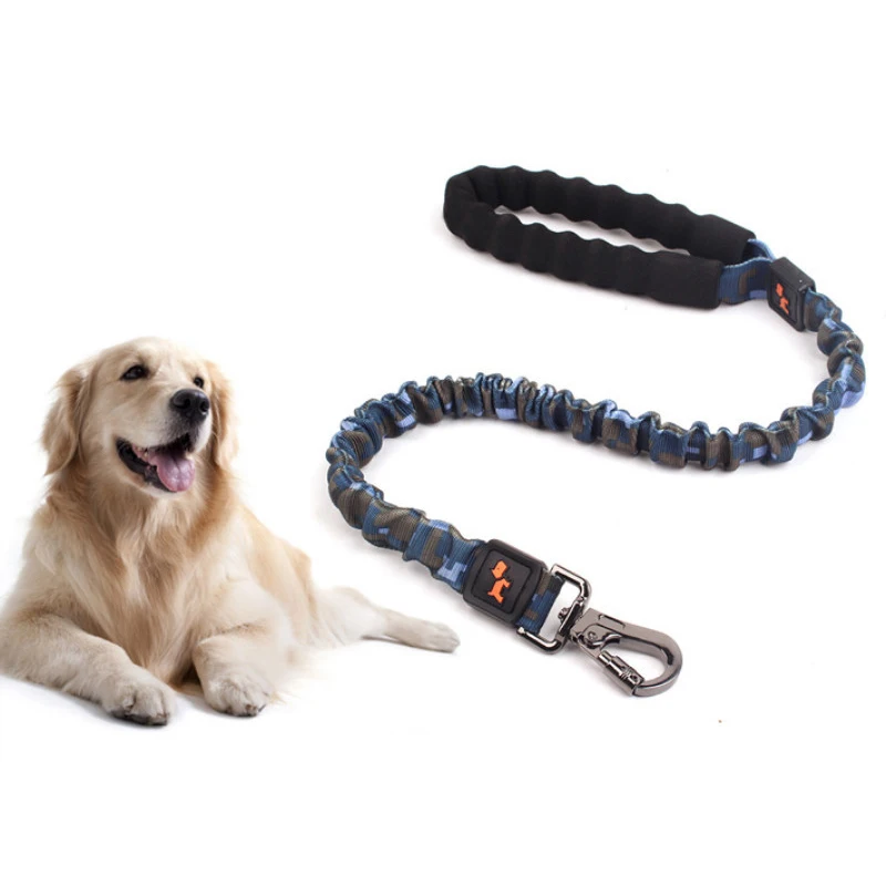 Elastic Stretch Dog Leash Rope Large Pets Chain Dog Explosion-proof Punching Dog Rope Pet Supplies