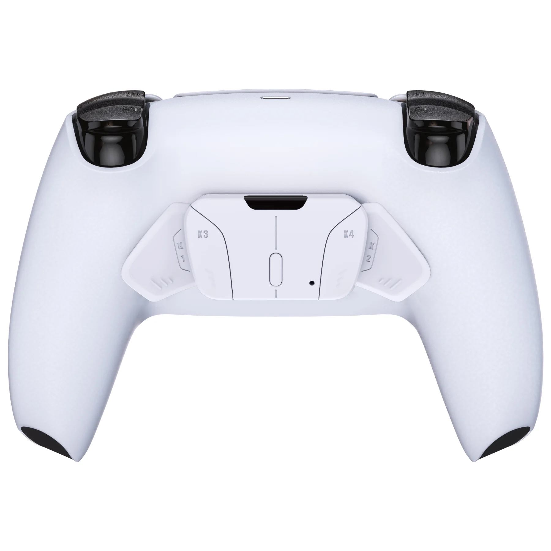 eXtremeRate Replacement Redesigned K1 K2 K3 K4 Back Buttons Housing Shell for ps5 Controller, RISE4 Remap Kit - 19 colors