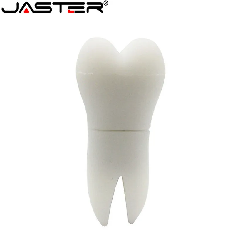 JASTER Tooth shaped pen drive teeth model usb flash drive pendrives 4GB 8GB 16GB 32GB 64GB cartoon memory stick special gift