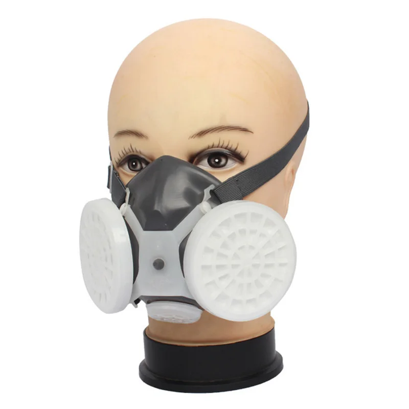 Industrial Dust-Proof Working Mask, High Efficiency Filters, Formaldehyde Protection, Anti-Fog, Haze, Outdoor Respirator