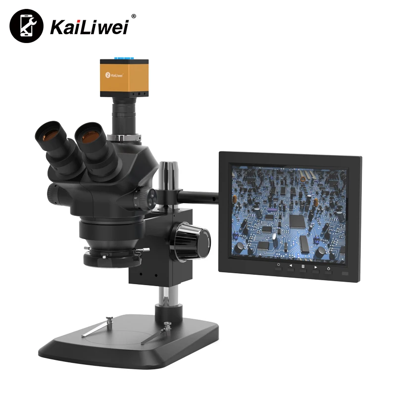 Kailiwei 7050  Trinocular Zoom 7X-50X Camera USB HDMI VGA 8\