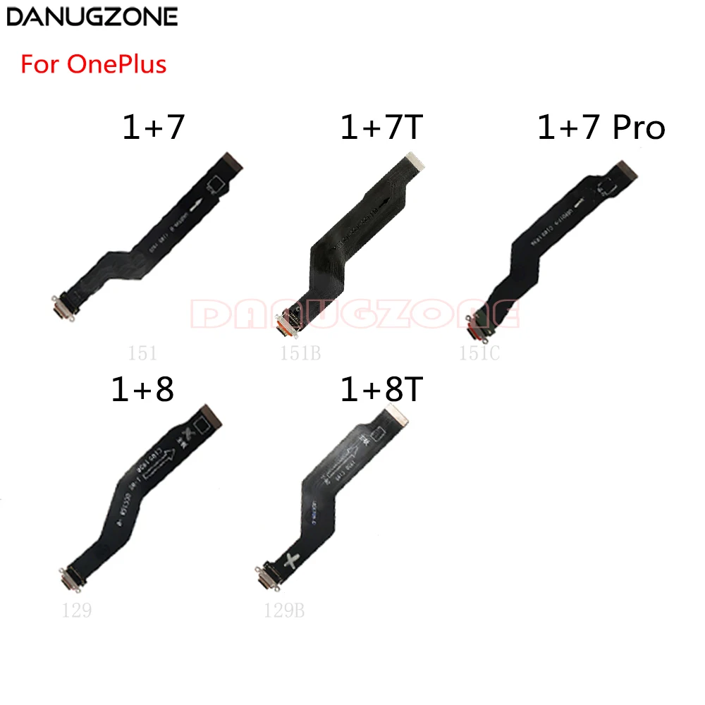 USB Charging Dock Connector Charge Port Socket Jack Plug Flex Cable For OnePlus 5 5T 6 6T 7 Pro 7T 8 8T 9 9R 3 X 1 1+5