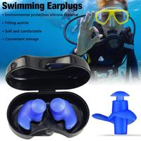 Swimming Earplugs Waterproof Reusable Silicone Ear Plugs For Bathing Diving Water Sports Earplug Swimming Accessories