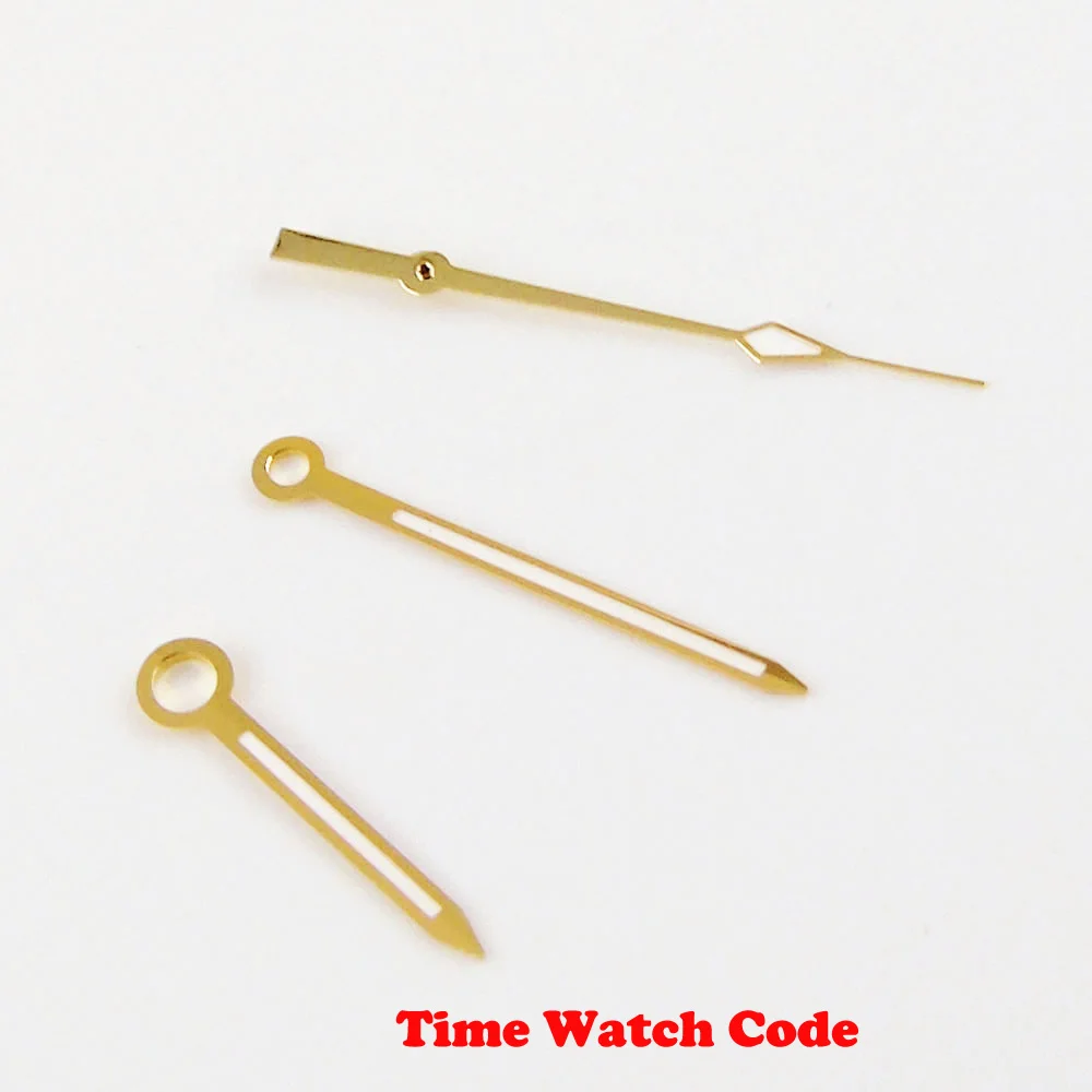 Vintage Golden Watch Hands Needles Parts Fit For 2813 Miyota 8215 821A Movement Wristwatch Replacement