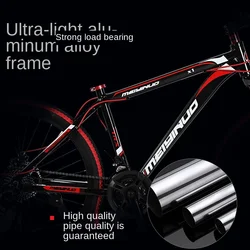 WolFAce 26 Inch 21/24/17 Speed Mountain Bike Adult Bicycle With Double Disc Brakes Aluminium Alloy Adult Bicycle New