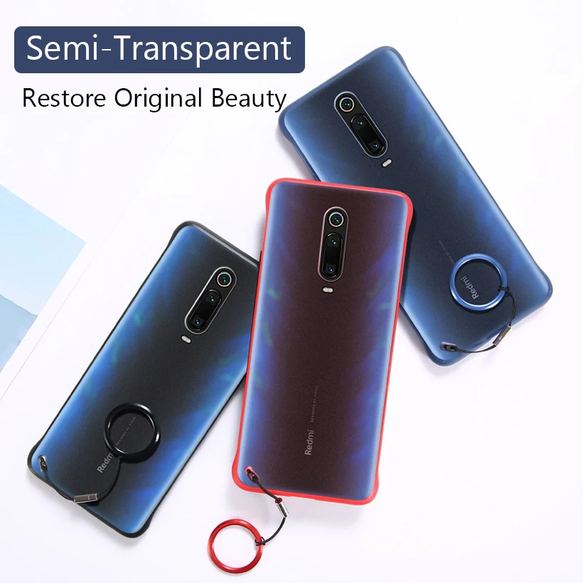 For Xiaomi Mi 9T Case Frameless Matte Hard Back Cover For Xiaomi Mi 9 SE Redmi 7A Note 7 Mi9T Mi 9 T Redmi K20 Pro Phone Case