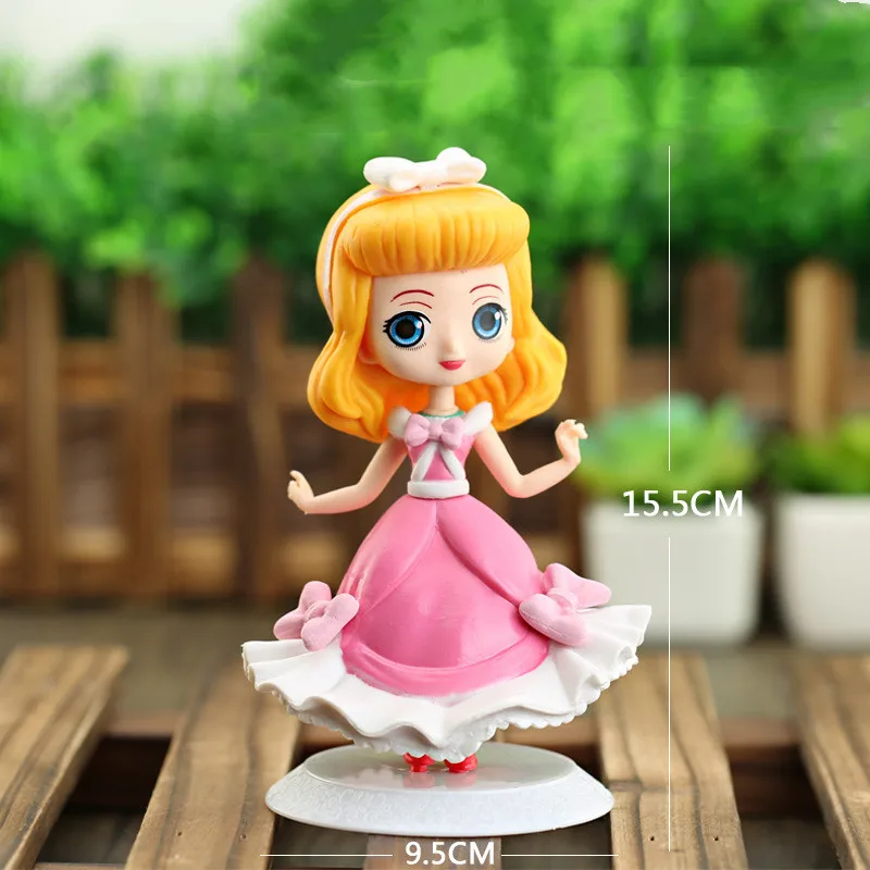 

Disney Aurora Princess Anime Sleeping Beauty Doll Figure Toy Children PVC Figure Model Decoration Collect for Chrismas gift