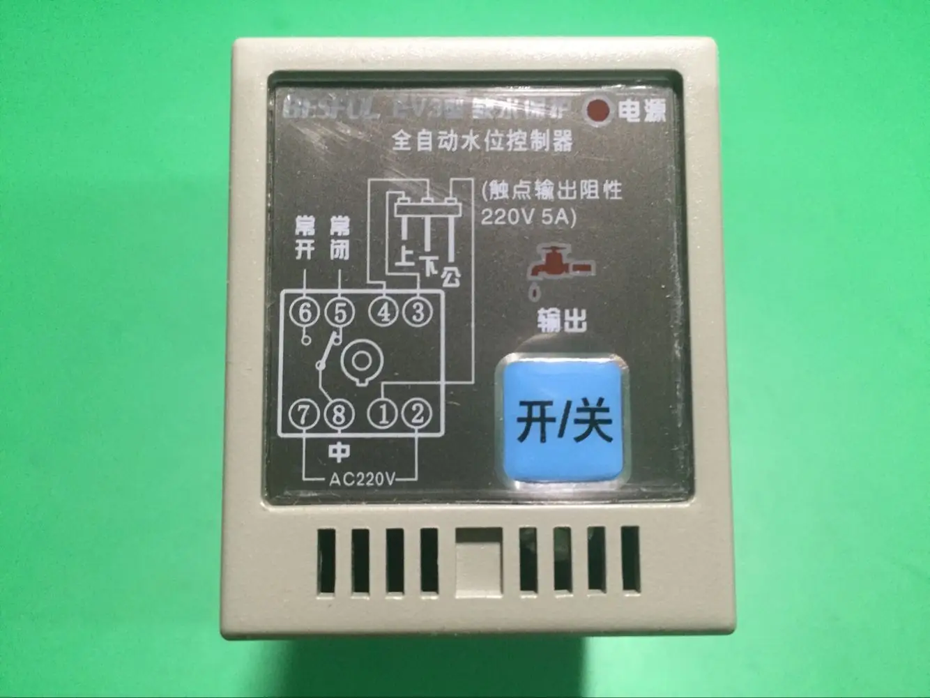 BESFUL Water level controller EV3 single water tank water level controller liquid level relay water level switch control