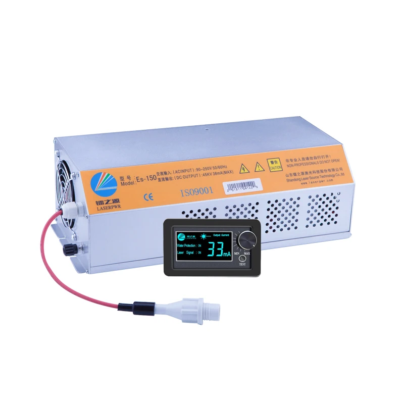 LASERPWR CO2 Laser Cung Cấp Điện HY-ESA150 Cung Cấp Cho 130W 150W 160W 180W CO2 Cắt Laser/khắc Ống Thiết Bị 110V 220V