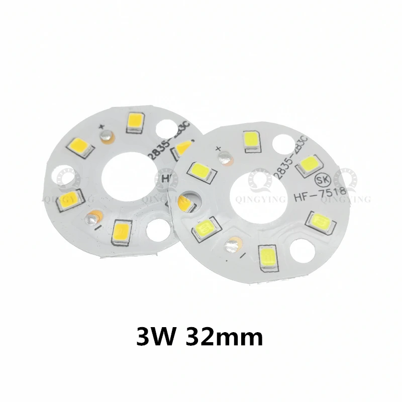 10pcs 3W 5W 7W 9W 12W 15W 18W 24W 2835 SMD PCB Led Lamp Panel SMD2835 High Brightness Light Board For Ceiling Light Down Light