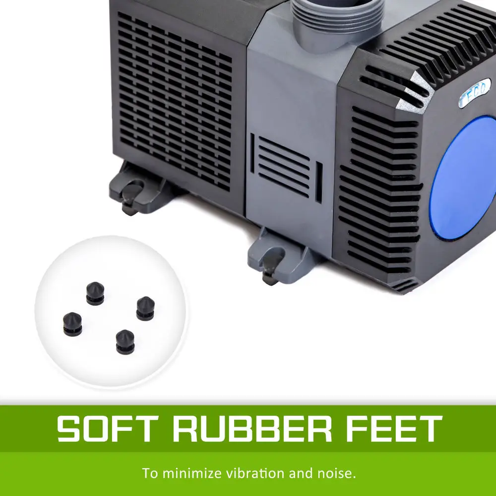 10000-16000L/H SUNSUN Submersible Water Pump for Aquarium Fish Tank Garden Fountain ECO Pond Filter System 80/100/120/140W