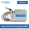 XHC 이더넷 3/4/6 축 MACH3 CNC 모션 제어 카드 스테퍼 모터/서보 모터 용 주파수 2000KHZ 컨트롤러 브레이크 아웃 보드 1