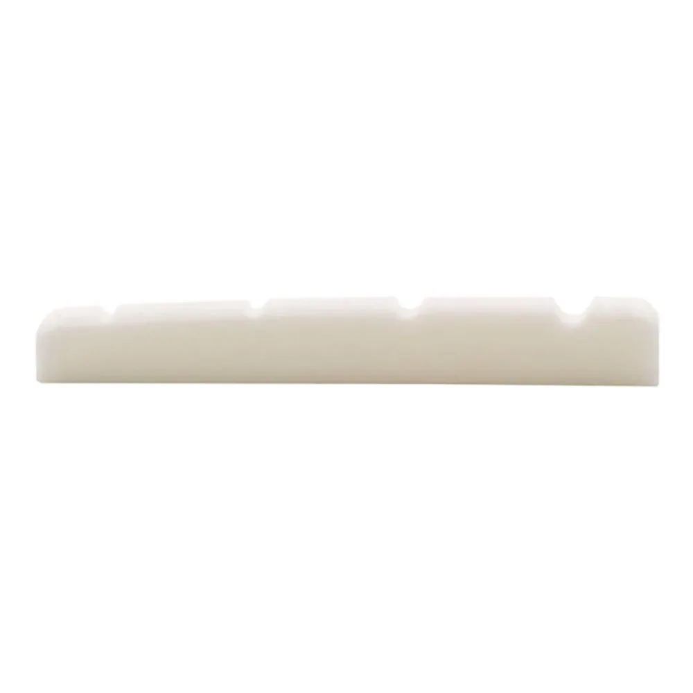 Cattle Bone White Nut 42mm Replacement for 4-string Electric Bass Guitar