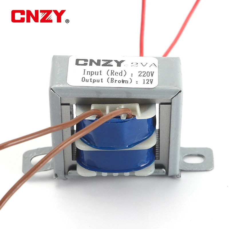 2W EI  AC 6V 9V 12V 15V 18V 24V Output Voltage  copper core Input 220V 50Hz~60Hz Single/dual voltage Copper power transformer