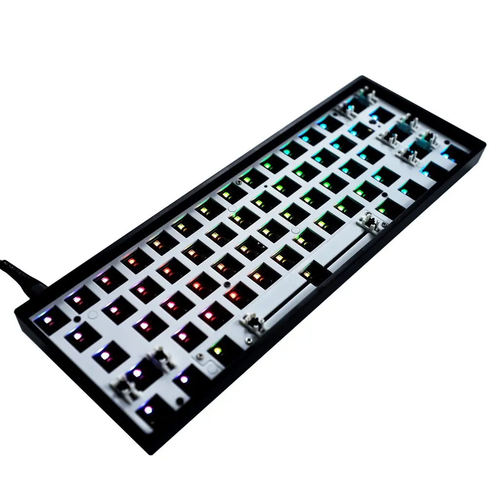 60% 65% PCB | Hotswap Type C Wired Bluetooth Mac Full RGB PCB | GK61X GK61XS GK64X GK64XS GK68X Mechanical Keyboard Wireless DIY