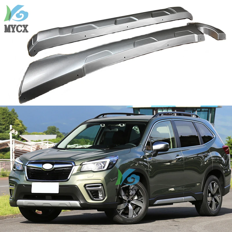 Skid PlateBumper Guard Bumper Protection Bull Bar For Subaru Forester 2019 2020+,New ABS Material, JP Original Style,Recommended