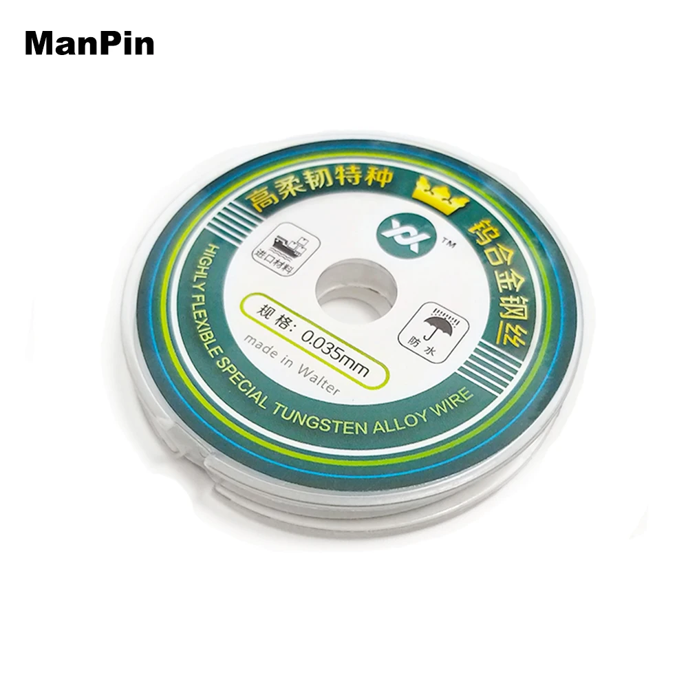 0.035mm ligas de tungstênio fio de aço tela lcd do telefone móvel que separa a linha curvada oled painel de corte de vidro remover ferramentas de reparo