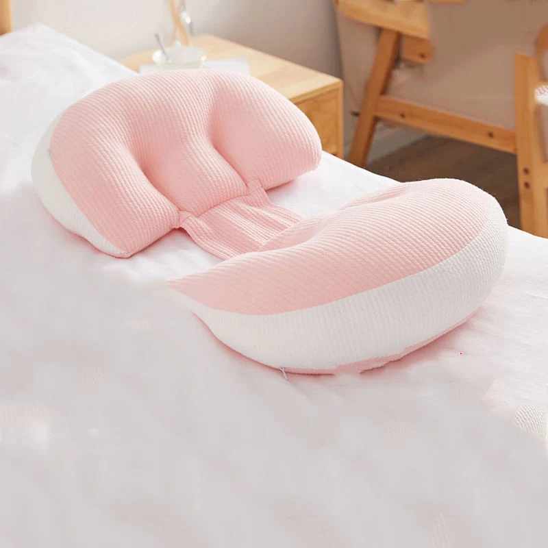 Multi-funzione di Puro Cotone di Sonno Cuscino di Sostegno Per Le Donne Incinte U-Figura di Colore di Corrispondenza Gravidanza Side Sleeper Cuscino Vita