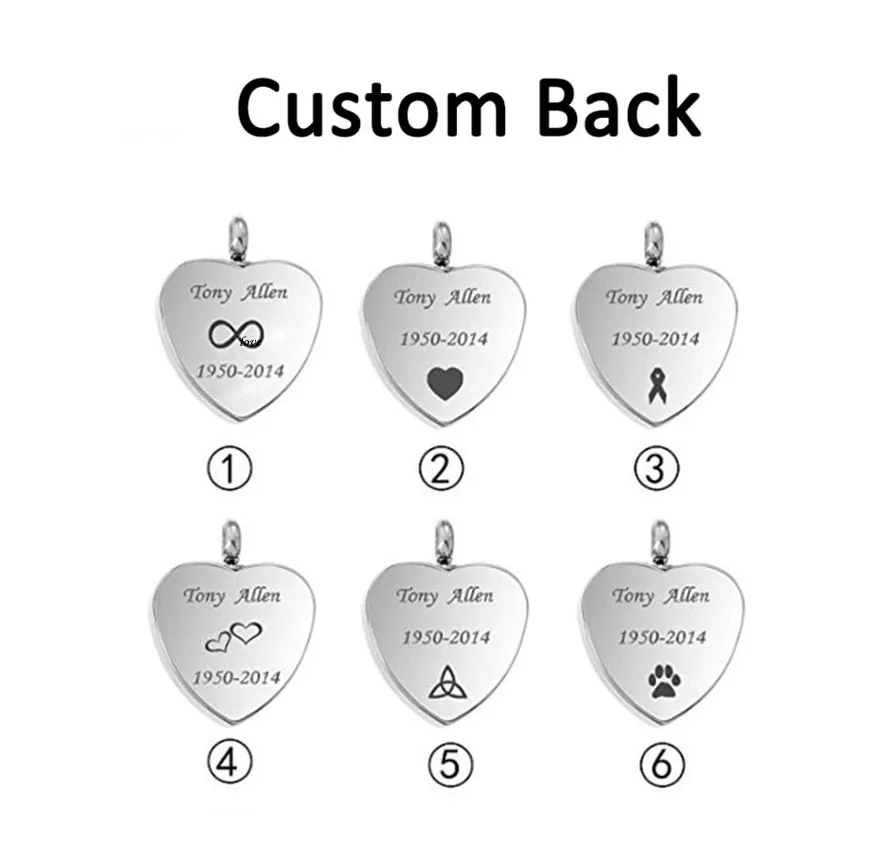 Custom Engraving Round Life Tree Stainless Steel Peaceful Tree Urn Pendant Necklace Memorial Ash Keepsake Cremation Jewelry