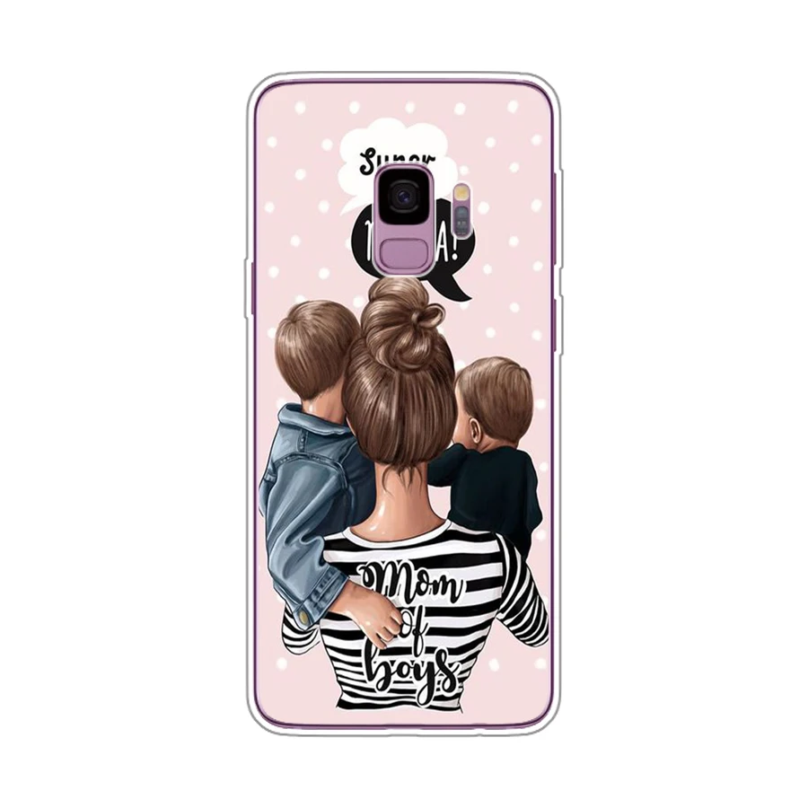 Silicon phone Case For Samsung Galaxy S9 Cases Cover For Samsung S9 plus Phone shell new design full protective Coque