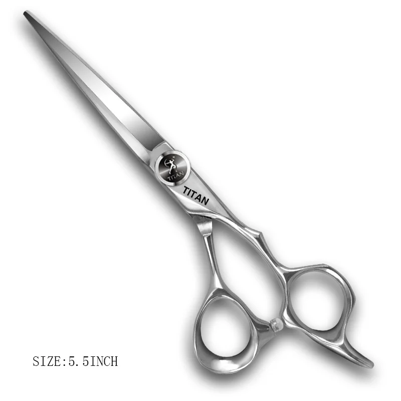 TITAN professionele kapper schaar kapper schaar haar knippen dunner set van 5.5/6.0/6.5.7.0 inch japan440c staal