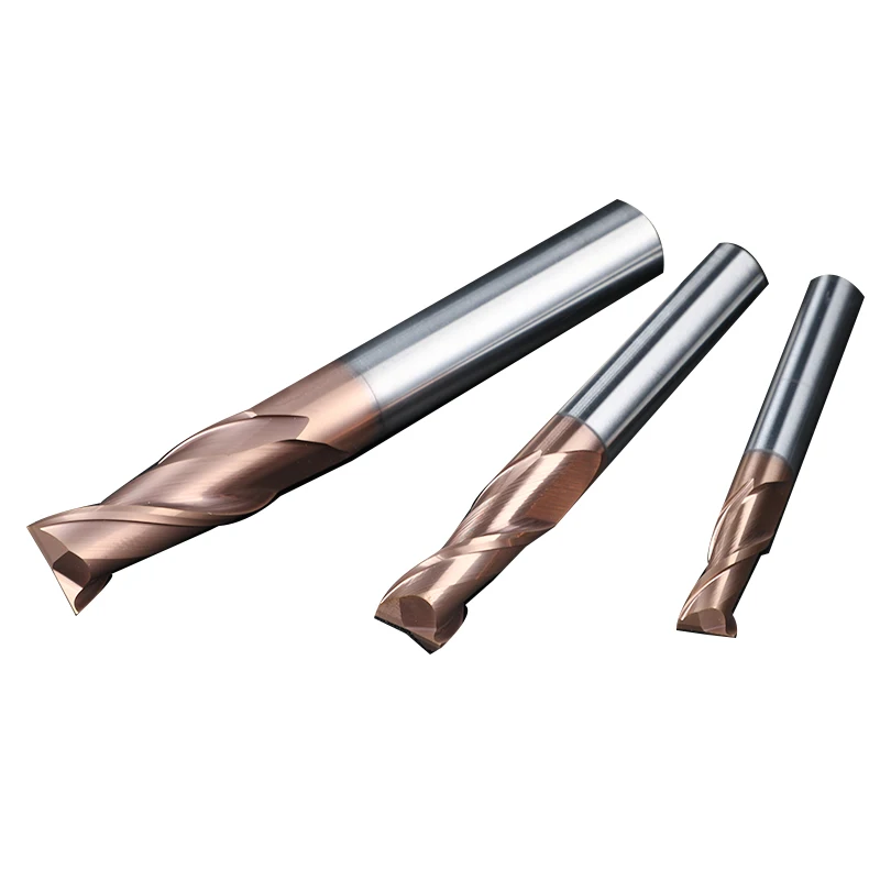 5PCS 55 Degree Tungsten Steel Milling Cutter Carbide 2- Flute Coating Four-Blade Flat Cutter 1mm 2mm 3mm 4mm 5mm 6mm