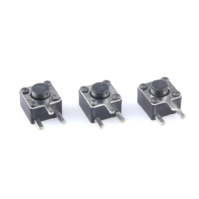 500pcs/lot 4.5*4.5*3.8/4.5/5/6/7MM side tripod touch/micro/key switch 3pin side insert 4.5x4.5 Touch Switch