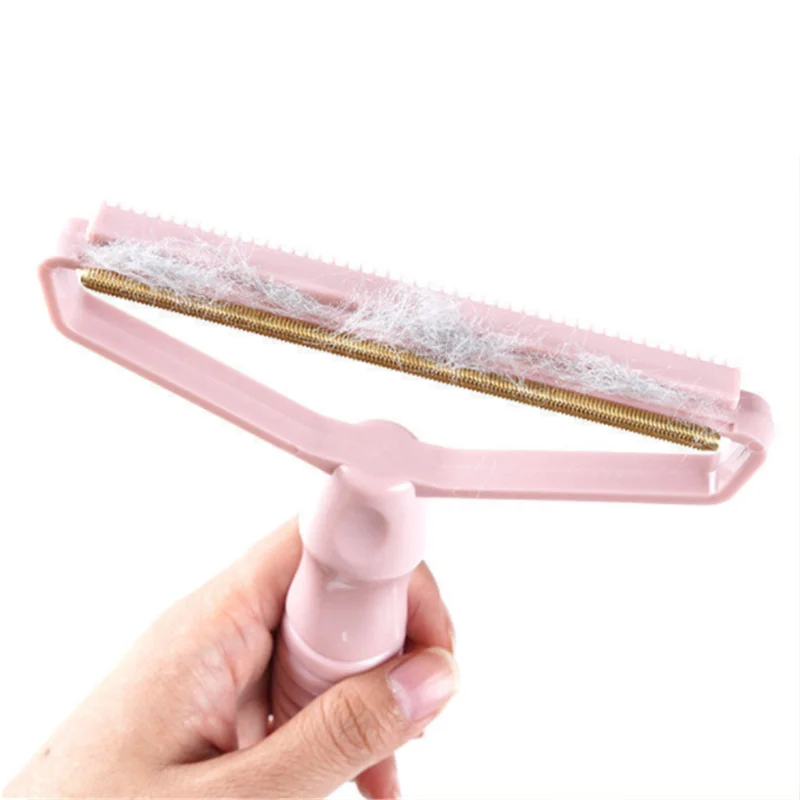 Rimozione lanugine portatile rimozione peli di animali domestici rullo manuale Fuzz tessuto rasoio strumento divano vestiti pulizia spazzola lanugine