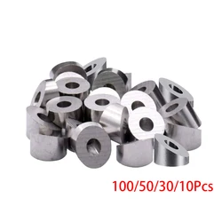 100/50/30/10 Pcs Stainless Steel 1/4