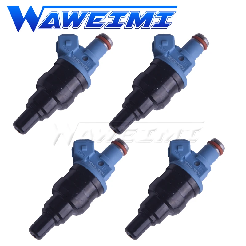 

WAWEIMI 4x Fuel Injector Nozzle Valve OE 35310-24570 For Kia Rio 1.6L L4 For HYUNDAI EXCEL X2 1.5L 3531024570