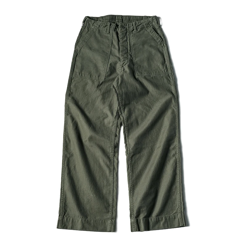 Pantalones utilitarios para la fatiga del OG-107, pantalón militar, de satén, color verde militar, sin STOCK