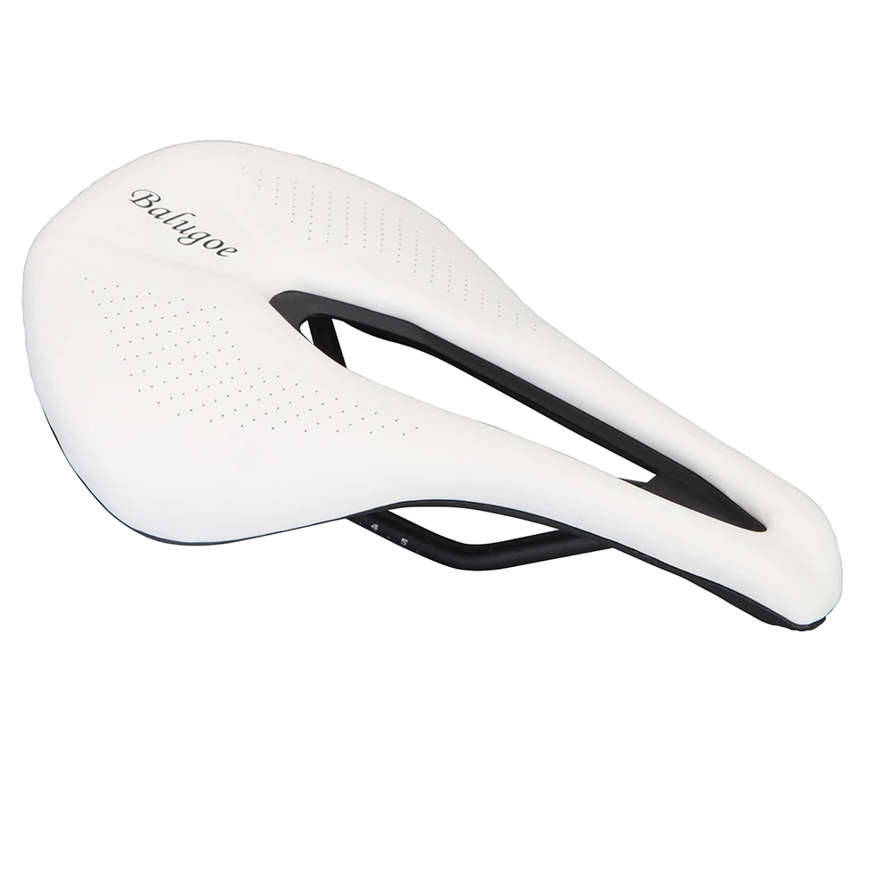 2022 BALUGOE  Bicycle Seat Saddle MTB Road Bike Saddles Mountain Bike Racing Saddle PU Breathable Soft Seat Cushion