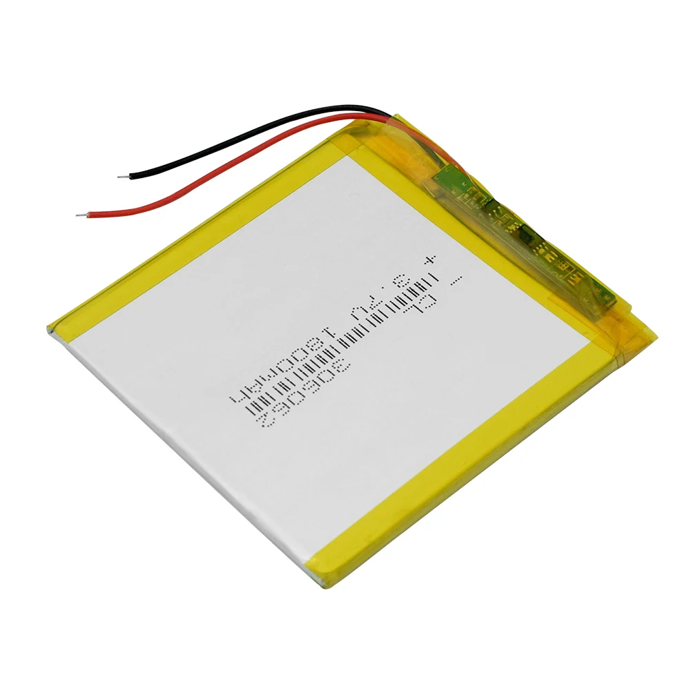 3.7v 306062 recarregável 1800mah li-pilha de lítio da bateria do polímero para a almofada de dvd do leitor do gravador da câmera gps