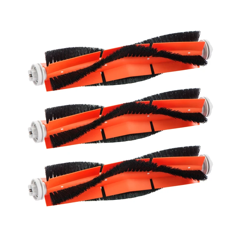 3Pcs Belangrijkste Borstel Roll Pak Voor Xiaomi Mijia 1T Voor Dreame F9 Robot Stofzuiger Onderdelen