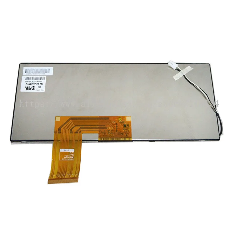 8.8 inch 1280*480 TFT LCD Panel Stretch Bar Display CLAA088WA01XN Screen 500 cd Brightness 85/85/85/85 Viewing Angle